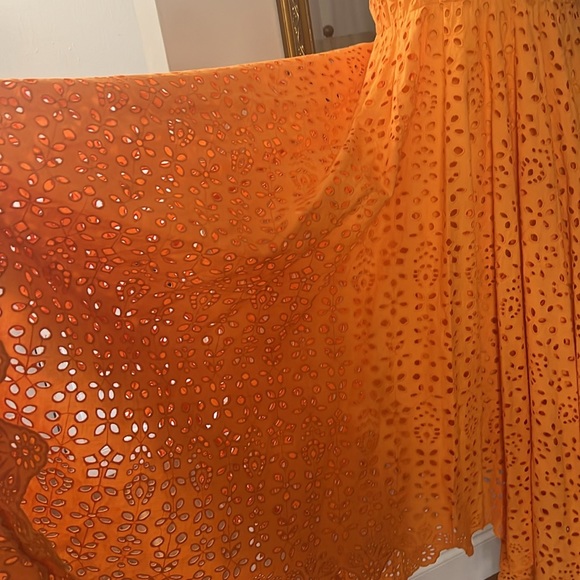 La Fuori Tangerine Sun Dress. Size L. NWT - Picture 7 of 14